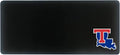 Louisiana Tech Classic Cloth Desk Mat, Durable Office Supplies, Non-Slip Base, Responsive Desk Pad with Smooth Cloth Surface, Black