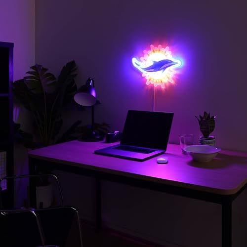 NFL Team Logo LED Neon Light Up Sign