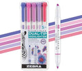 Zebra Pen MILDLINER Highlighter, Midnight Hibiscus Colors, Dual Tip, 5-Pack