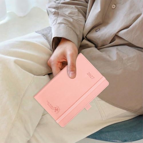 POPRUN Pocket Calendar 2027 for Purse, Weekly & Monthly Planner Pocket Size