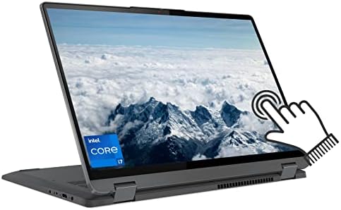 Lenovo IdaePad Flex 5 16" 2-in-1 Laptop, 2.5K Touchscreen, Intel Core i7-1255U(> i7-1165G7), 16GB RAM, 1TB NVMe SSD, Backlit Keyboard, Fingerprint, WIFi6, Thunderbolt 4, Win 11,CUE Accessories