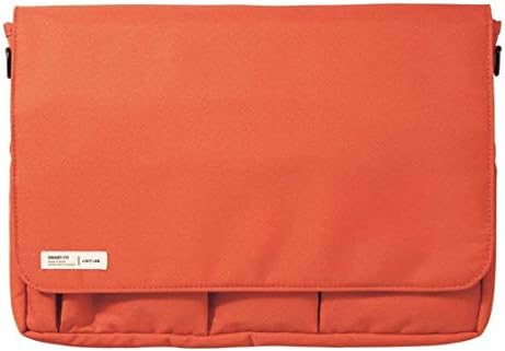 LIHIT LAB Carrying Pouch (Laptop Sleeve), 9.4 x 13.4 Inches, Orange (A7577-4)
