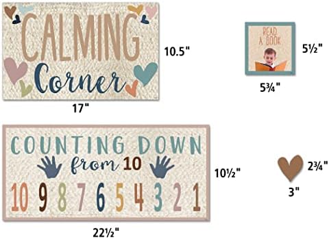 Teacher Created Resources Everyone is Welcome Calming Corner Bulletin Board (TCR7118) Large (Pack of 2)