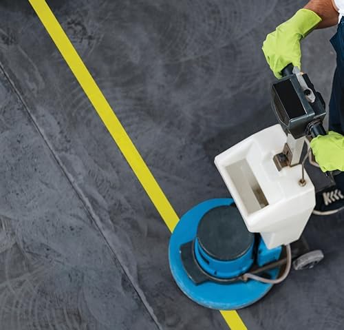 3M Durable Floor Marking Tape 971, Blue, 4 in x 36 yd, 17 mil, 1 Roll