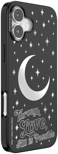 PopSockets iPhone 16 Plus Phone Case with MagSafe- All is Possible | Magnetic, Wireless Charging, Camera & Drop Protection, Acotar, Throne, Glass, Sarah, Bookish