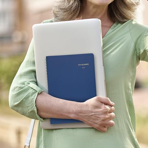 AT-A-GLANCE 2027 Appointment Book Planner, Weekly, 5" x 8", Hourly, Blue (701082027)