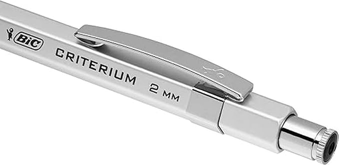 BIC Criterium 2mm Lead Mechanical Pencil - Silver