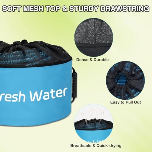 Nilight 4 Pack RV Hose Storage Bag, Waterproof Utility Organizer