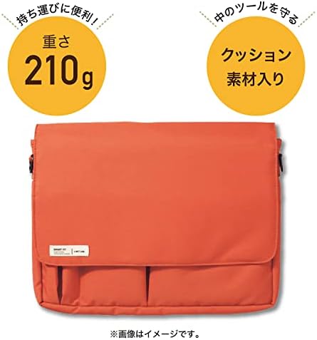 LIHIT LAB Carrying Pouch (Laptop Sleeve), 8.3 x 11.4 Inches, Olive (A7576-22)