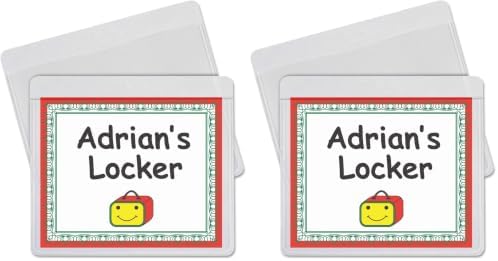 C-Line-70443 Self-Adhesive Labeling Pockets, Pack of 50, 3-1/2 x 2-3/4 in