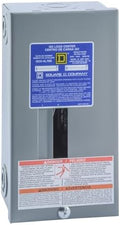 Square D - QO24L70SCP QO 70-Amp 2-Space 4-Circuit Indoor Main Lugs Load Center with Surface Mount Cover