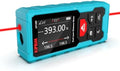 Kiprim LD120S Dual Laser Distance Meter,393ft/120m,Electronic Level,DIY