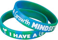 Really Good Stuff Growth Mindset Silicone Bracelets, Pack of 24