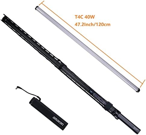 Aputure Amaran T4C RGBWW LED Tube Light,40W 2500K-7500K (120cm)