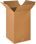 BOX USA 18 x 18 x 30 Corrugated Cardboard Boxes, Tall 18"L x 18"W x 30"H, Pack of 10 | Shipping, Packaging, Moving, Storage Box for Home or Business, Strong Wholesale Bulk Boxes