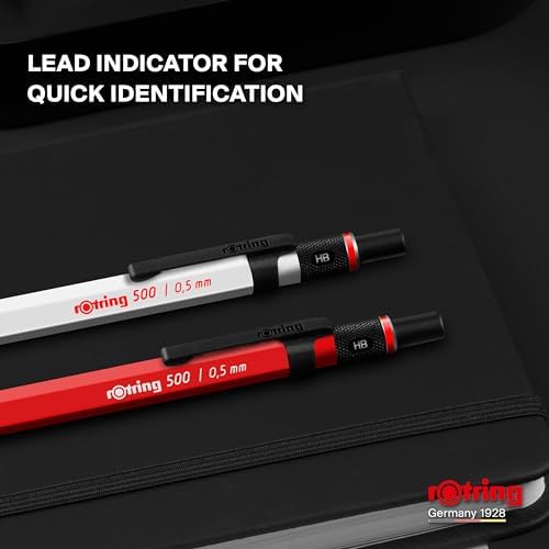 Rotring 500 Mechanical Pencil, Blue Barrel, 0.5mm
