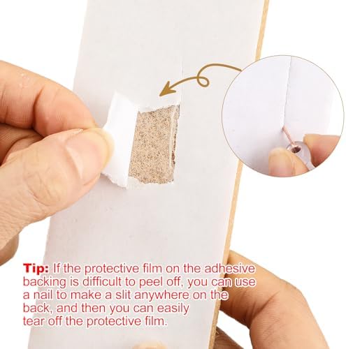 5 Pack Felt Bulletin Board Strips, 13x2 Inch Pin Board, Cork Boards