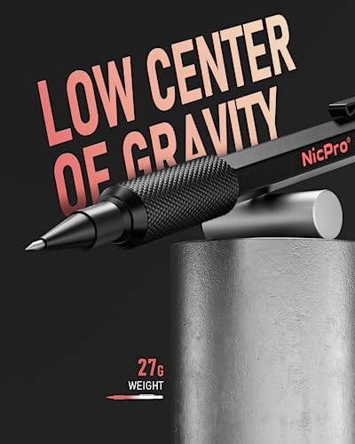 Nicpro 2mm Mechanical Pencils Set with Case, MP2000 Metal Drafting Pencil