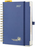 POPRUN 2027 Daily Planner One Page Per Day, 5.75" x 8.5" Calendar Book