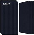 TO-TH Acoustic Panels High Density Soundproof Wall Panels 10Pack, Navy Blue