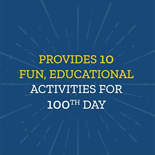 Really Good Stuff 100th Day Ready-to-Decorate Activity Posters - 24 Pack