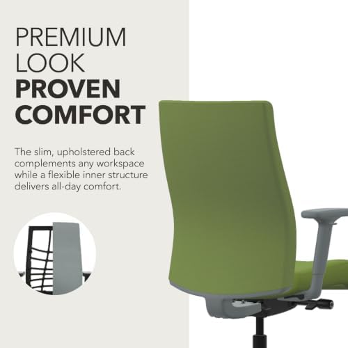 HON Ignition 2.0 Ergonomic Office Chair, Lumbar Support, Desk Chair, Pear