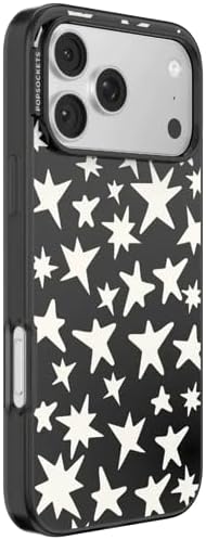 PopSockets iPhone 17 Pro Max Phone Case with MagSafe- Starstruck | Magnetic, Wireless Charging, Camera & Drop Protection, Electronic Accessories, For iPad/Kindle/iPhone/Android
