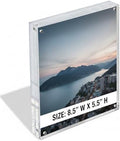 Azar Displays 104435 8.5x5.5 Vertical/Horizontal Block Frame