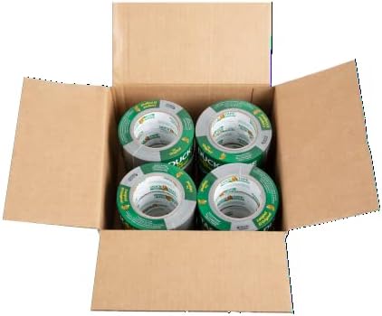 Duck Brand All-Purpose Duct Tape, Silver, 1.88 in. x 60 yd., 6 Rolls (242817)