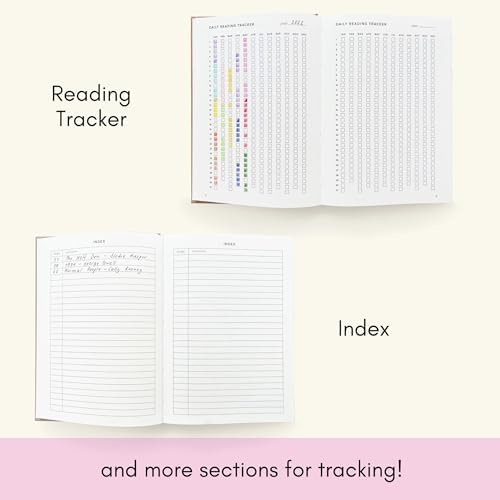 Kunitsa Co. Reading Journal - 52 reviews. Review and Track Your Reading. Book Journal for Book Lovers & Readers. Blue