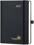 POPRUN 2027 Daily Planner One Page Per Day, 5.75" x 8.5", Day Planner