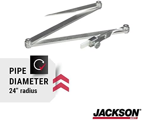 Jackson Safety Contour Radius Marker - Aluminum, Up to 24 Inches Radius - Standard Size
