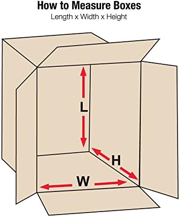BOX USA 12 x 9 x 8 Corrugated Cardboard Boxes, Small 12"L x 9"W x 8"H, Pack of 25 | Shipping, Packaging, Moving, Storage Box for Home or Business, Strong Wholesale Bulk Boxes