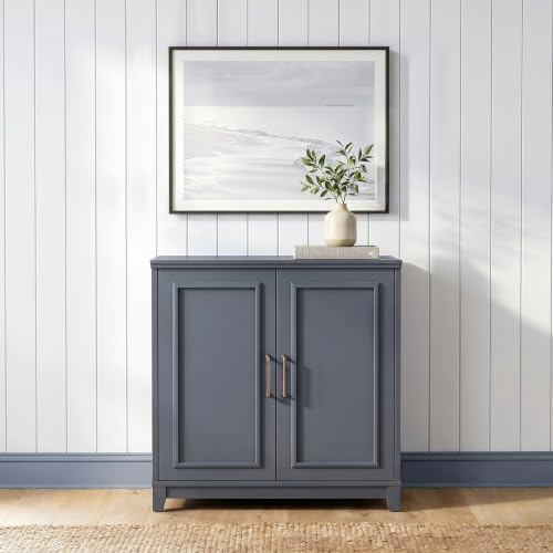Martha Stewart Lily Pond Modular Storage Cabinet, Slate Blue