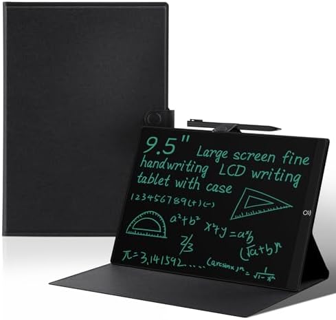 LCD Writing Tablet for Adults: 9.5 inch with Cover Case