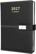 2027 Daily Planner - One Page per Day, 2027 Hourly Daily Calendar Book
