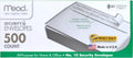 Mead #10 Security Business Envelopes Letter Size 4-1/8" x 9-1/2" – Peel and Seal, Privacy Lined, No-Window, Press-It Seal-It Self-Adhesive for Home & Office Mailing, 500 Count (740010) (Pack of 5)