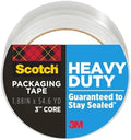 Scotch Heavy Duty Shipping Packing Tape, Clear, 1.88 in. x 54.6 yd.