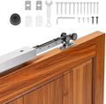 VEVOR Sliding Pocket Door Hardware Track Kit, 44.69" Pocket Door Track Kit with Soft Close Mechanism for Smooth and Quiet Sliding, Easy to Install, for 1" to 1 3/4" Thickness 24" Width Single Door