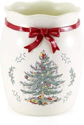 Spode - Waste Basket, Decorative Trash Can, Holiday Home Decor Christmas Tree