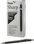 Pentel Sharp Mechanical Pencil, (0.5mm), Metallic Graphite Barrel, Box of 12 (P205MN)