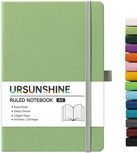 Ruled Notebook/Journal - Classic Lined Journal/Notebook, 5.3'' x 8.26''