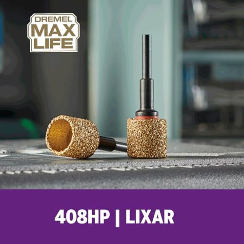Dremel 408HP Max Life 60 Grit Carbide Sanding Drum/Hole Saw Bit