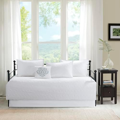 Madison Park Classic Cottage Cotton Daybed Cover Set, 6PC, 39"x75"