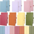 Laumoi 14 Pack Hardcover Lined Journal Notebooks Bulk,Elegant Color,A5