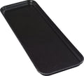 Carlisle Fiberglass Market Tray, Display Platter, 8.75 x 25.5, 12 Ct, Ebony