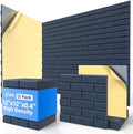 12 Pack Acoustic Panels with Self Adhesive Sound Proof Foam Panels for Wall