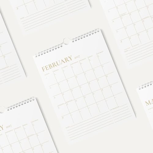 Karto Wall Calendar 2026 8.5x11 in - Golden