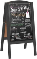 Ilyapa A Frame Chalk Board Easel Sign 20x40 in - Sandwich Signs Outdoor