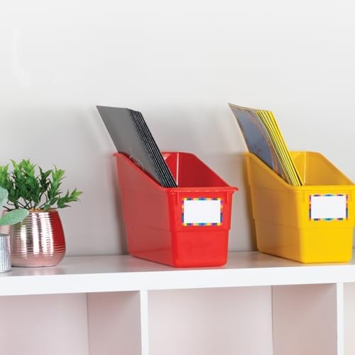 Really Good Stuff Durable Book & Binder Holders, 12-Pack, Red
